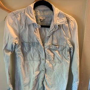 Madewell denim shirt